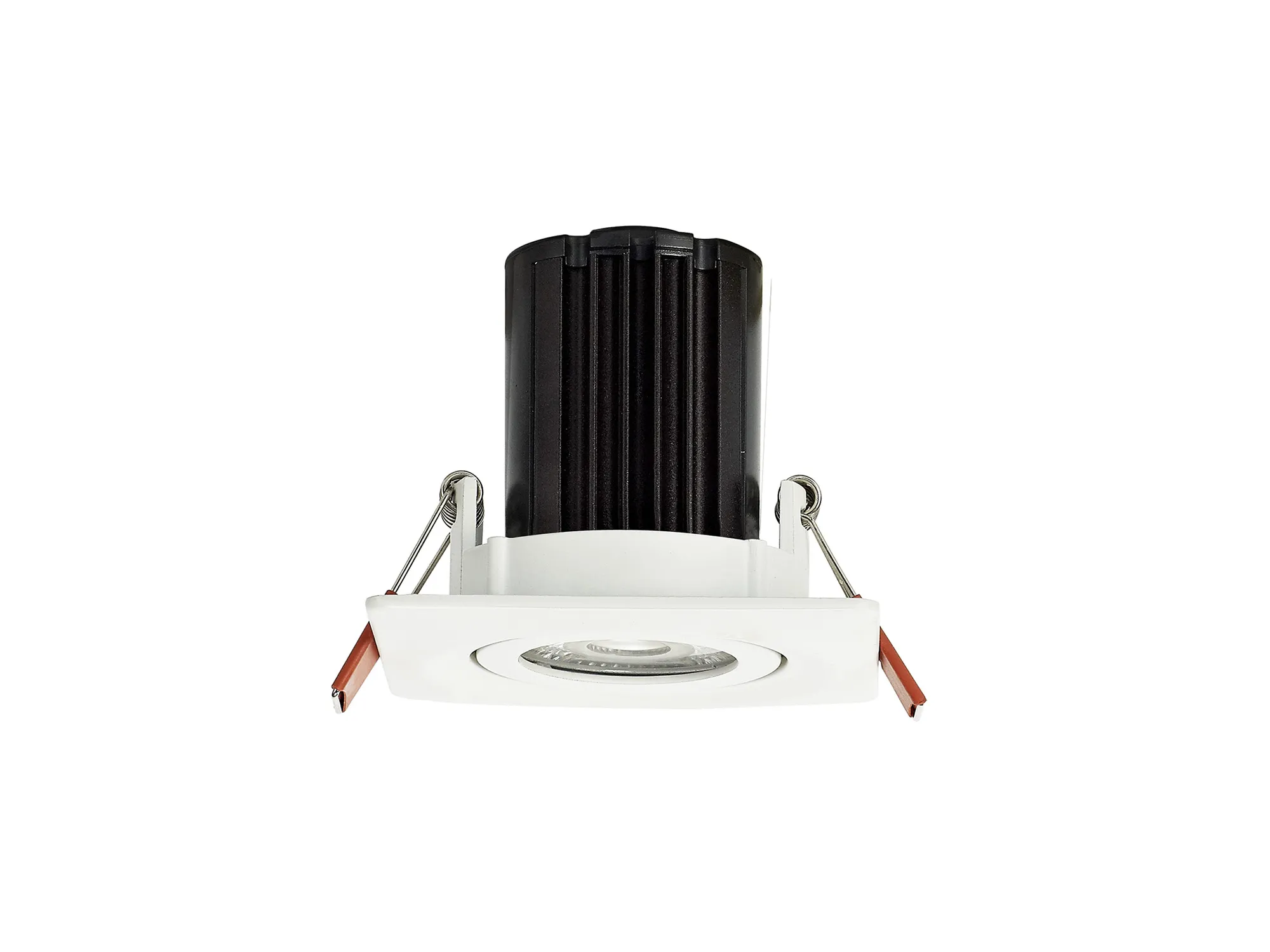 Bama S 10 Tridonic Powered 10W 2700K 710lm 36° CRI>90 LED Engine White Adjustable Square Recessed Spotlight, IP20 DM201422  Dlux Bama S 10